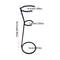 Heavy Duty Milk Frother Stand Kitchen Tool Organizer Barista Whisk Holder 5