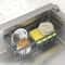 Self Draining Kitchen Sink Sponge Holder & Rag Organizer Rack Large Capacity Countertop Storage Caddy