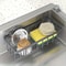 Self Draining Kitchen Sink Sponge Holder & Rag Organizer Rack Large Capacity Countertop Storage Caddy