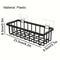 Self Draining Kitchen Sink Sponge Holder & Rag Organizer Rack Large Capacity Countertop Storage Caddy