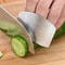 Stainless Steel Finger Guard Kitchen Knife Finger Protector For Safe Cutting 0