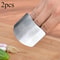 Stainless Steel Finger Guard Kitchen Knife Finger Protector For Safe Cutting 7
