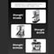Professional Stainless Steel Coffee Steam Nozzle with Open Button Control for Espresso Machines