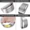 Stainless Steel Garlic Press Garlic Crusher Ergonomic Kitchen Gadget 1