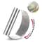 Stainless Steel Garlic Press Garlic Crusher Ergonomic Kitchen Gadget 2