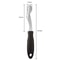 Stainless Steel Jalapeno Corer & Pepper Corer Tool Chili Seed Remover & Vegetable Corer