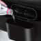 Compact Car Trash Can Mini Car Garbage Bin with Leakproof Lid and Space Saving Car Organizer