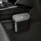 Compact Car Trash Can Mini Car Garbage Bin with Leakproof Lid and Space Saving Car Organizer