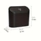 Compact Car Trash Can Mini Car Garbage Bin with Leakproof Lid and Space Saving Car Organizer