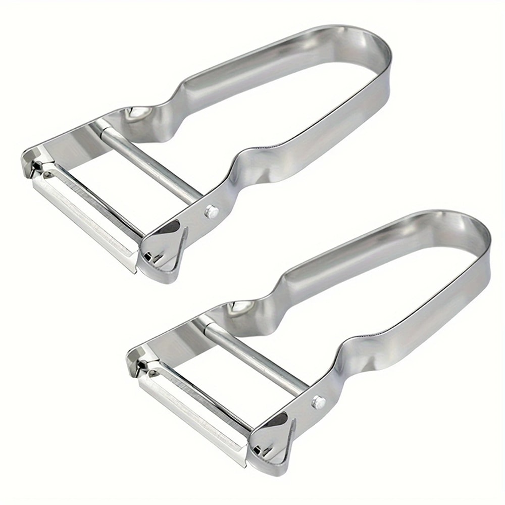 Stainless Steel Vegetable Peeler, Kitchen Grater & Scraper Multi Use Kitchen Tool
