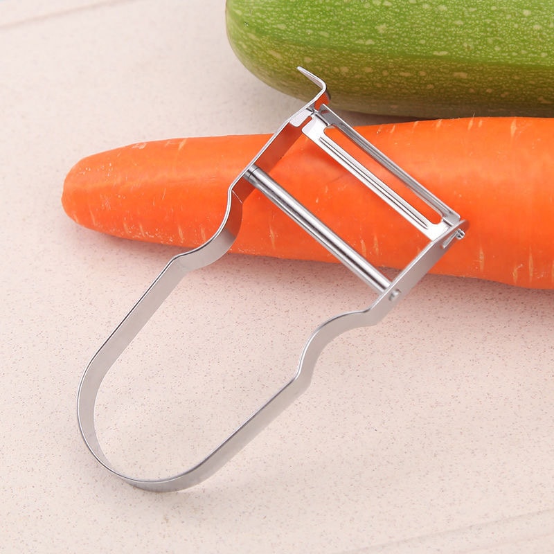 Stainless Steel Vegetable Peeler, Kitchen Grater & Scraper Multi Use Kitchen Tool