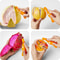 Creative Citrus Orange Peeler Tool Easy Grip Fruit Peeler Stripper for Effortless Citrus Opening