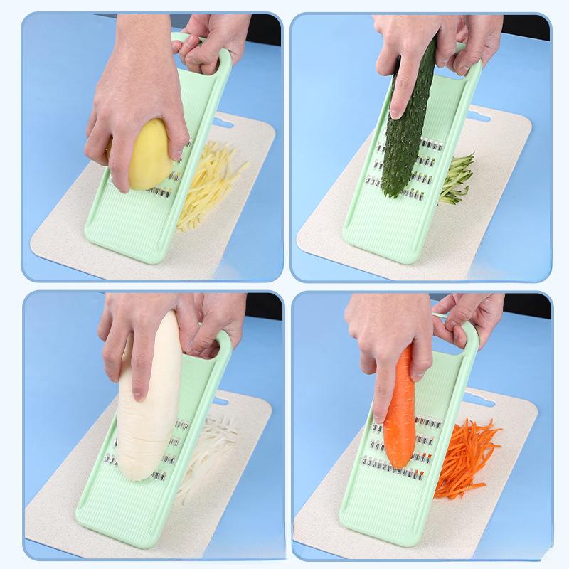 Vegetable Slicer Carrot Grater Manual Mandoline Cutter Kitchen Tool 4