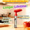 Premium Stainless Steel Apple Corer Tool with Comfortable Grip Easy Apple Slicer