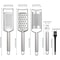 Stainless Steel Cheese Grater Set with Lemon Zester Multi Kitchen Vegetable Grater Tools