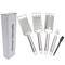 Stainless Steel Cheese Grater Set with Lemon Zester Multi Kitchen Vegetable Grater Tools