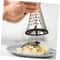 Stainless Steel Rotary Cheese Grater with Handle Efficient Cheese Grater for Veggies & Fruits