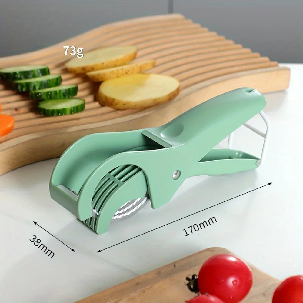 Stainless Steel Vegetable Slicer Fruit Cutter For Quick Meal Prep 3