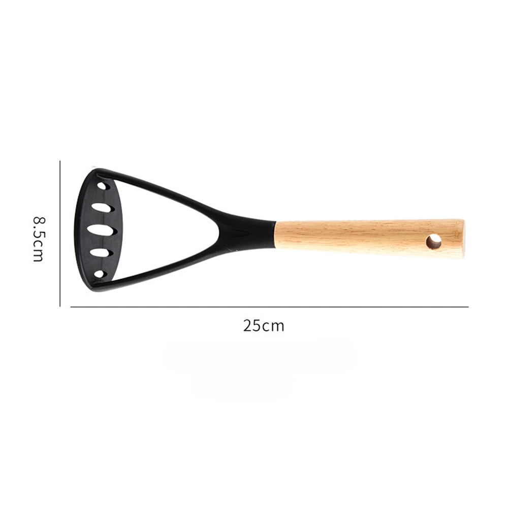 Heat Resistant Silicone Potato Masher Garlic Press Tool For Effortless Kitchen Prep 2