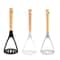 Heat Resistant Silicone Potato Masher Garlic Press Tool For Effortless Kitchen Prep 3