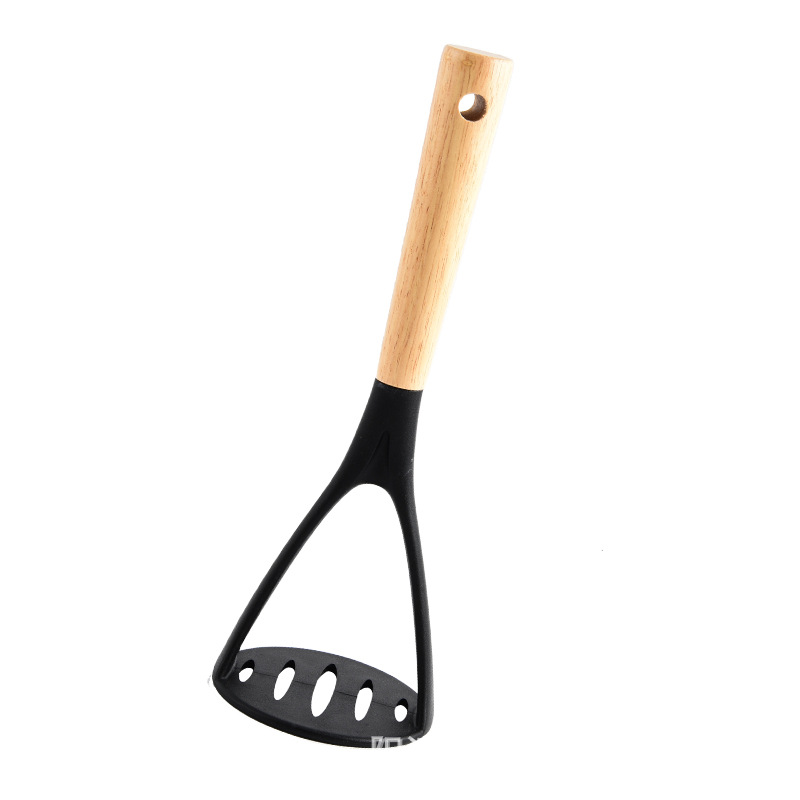 Heat Resistant Silicone Potato Masher Garlic Press Tool For Effortless Kitchen Prep 4