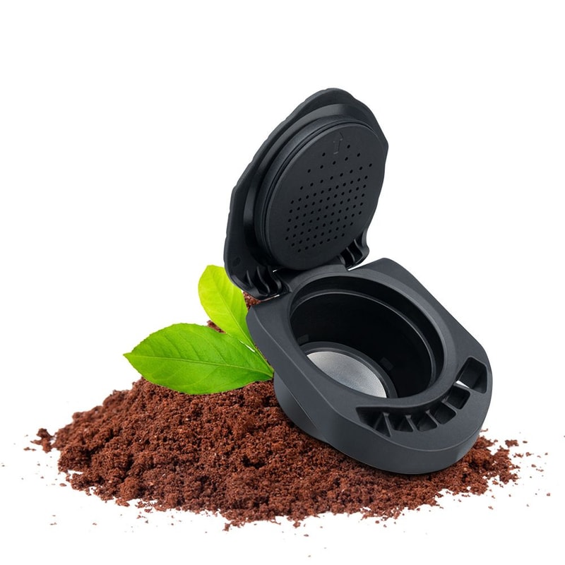 Reusable Capsule Adapter Refillable Coffee Pod For Genio S Piccolo XS Machines 0