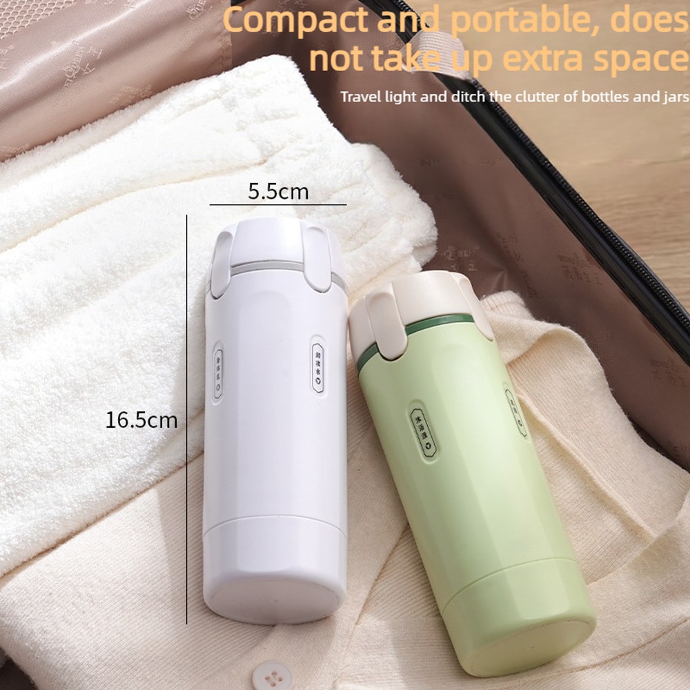 Leak Proof Refillable Travel Toiletry Dispenser Bottle for Shampoo Conditioner Lotion