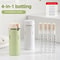 Leak Proof Refillable Travel Toiletry Dispenser Bottle for Shampoo Conditioner Lotion