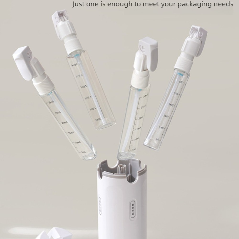 Leak Proof Refillable Travel Toiletry Dispenser Bottle for Shampoo Conditioner Lotion