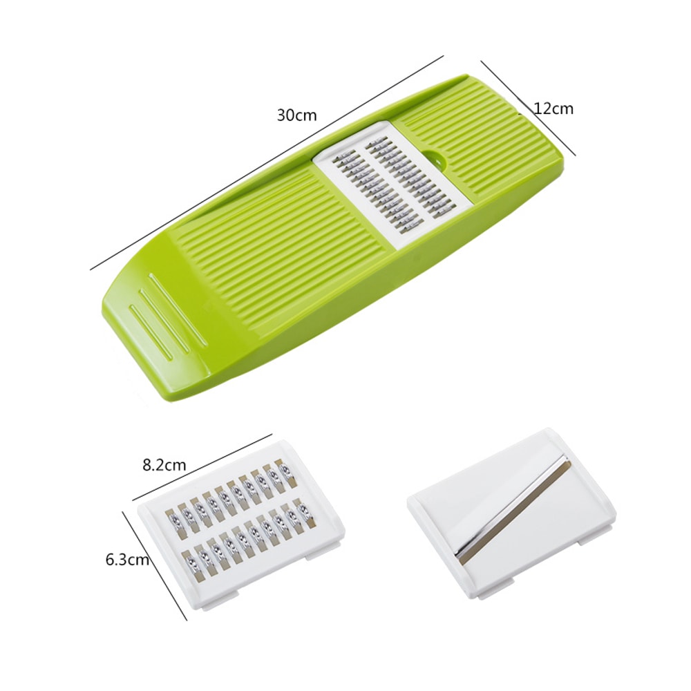 Stainless Steel Vegetable Mandoline Slicer with Julienne Cutter for Potato & Carrot