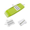 Stainless Steel Vegetable Mandoline Slicer with Julienne Cutter for Potato & Carrot