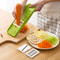 Stainless Steel Vegetable Mandoline Slicer with Julienne Cutter for Potato & Carrot