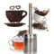 Premium Stainless Steel Tea Infuser With Extra Fine Mesh Strainer And Extended Handle For Loose Lea 0