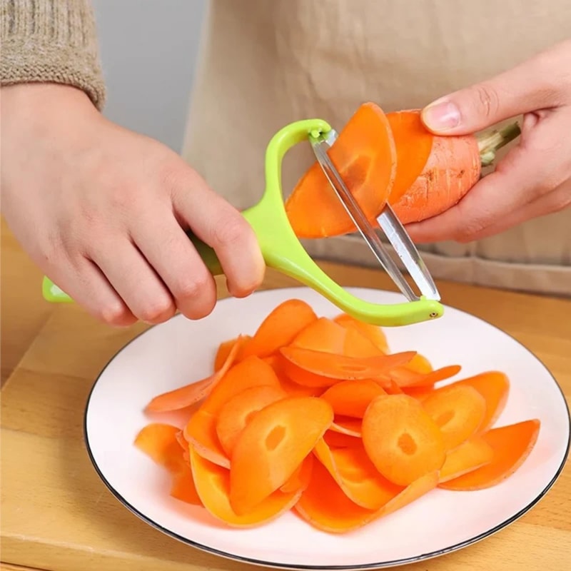 Stainless Steel Cabbage Shredder Vegetable Peeler Cutter Wide Mouth Kitchen Grater Tool 3