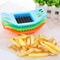 Stainless Steel French Fry Cutter & Vegetable Slicer for Potatoes and Kitchen Prep