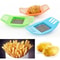Stainless Steel French Fry Cutter & Vegetable Slicer for Potatoes and Kitchen Prep