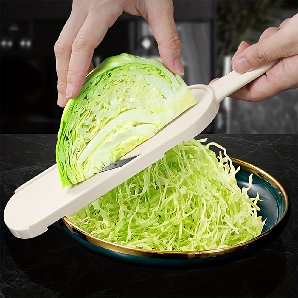 Vegetable Slicer & Cabbage Shredder Mandoline Cutter for Kitchen Prep