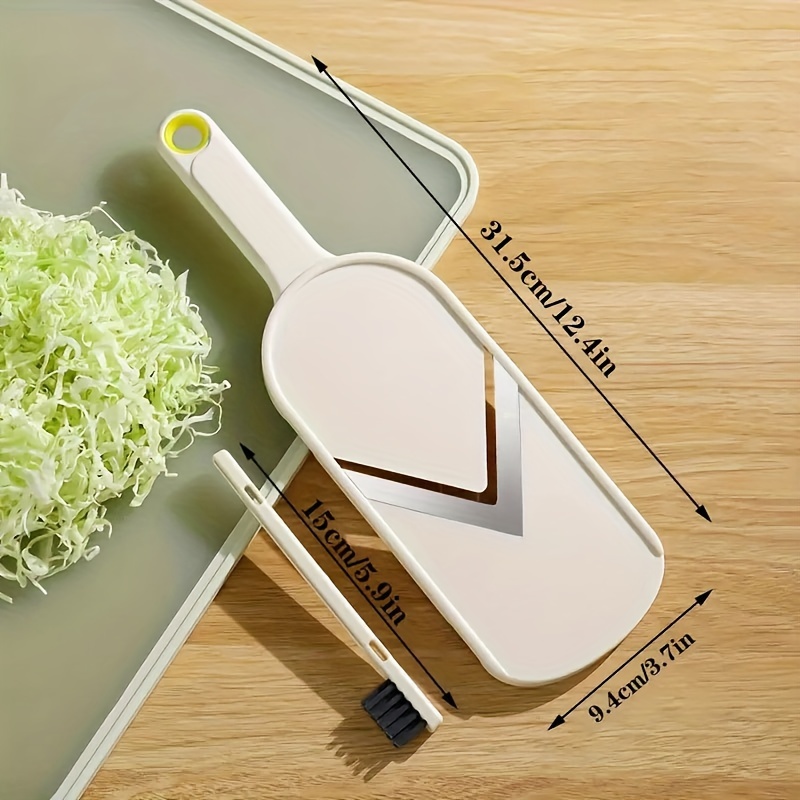 Vegetable Slicer & Cabbage Shredder Mandoline Cutter for Kitchen Prep