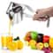Aluminum Alloy Manual Juice Squeezer Hand Press Citrus Juicer for Pomegranate Orange Lemon