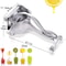 Aluminum Alloy Manual Juice Squeezer Hand Press Citrus Juicer for Pomegranate Orange Lemon