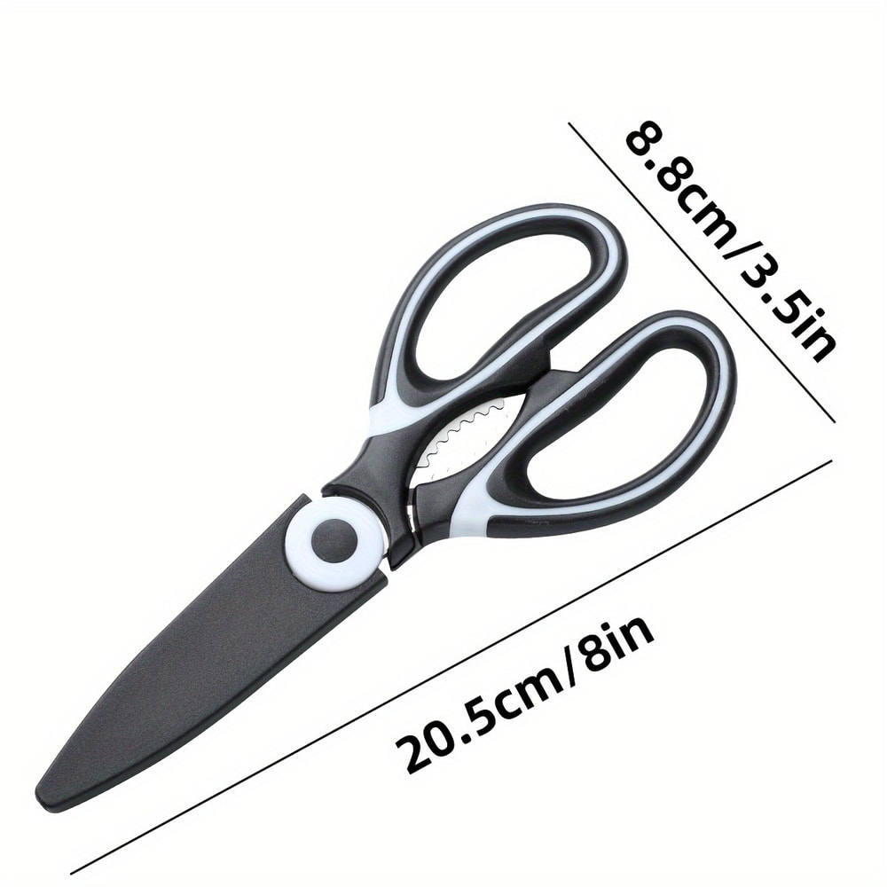 Stainless Steel Kitchen Scissors For Meat Fish Cutting Heavy Duty Kitchen Shears 2
