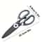 Stainless Steel Kitchen Scissors For Meat Fish Cutting Heavy Duty Kitchen Shears 2