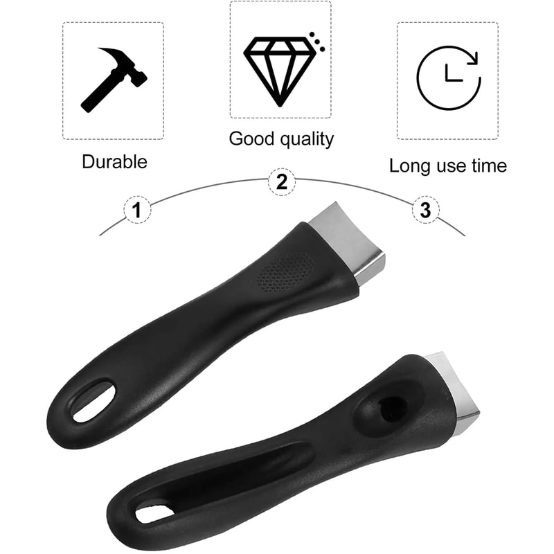 Non Slip Bakelite Pot Handle Replacement for Frying Pan and Saucepan Cookware Grip