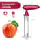 Stainless Steel Apple Corer & Fruit Slicer Easy Core Remover for Apples and Pears Kitchen Tool