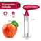 Stainless Steel Apple Corer & Fruit Slicer Easy Core Remover for Apples and Pears Kitchen Tool