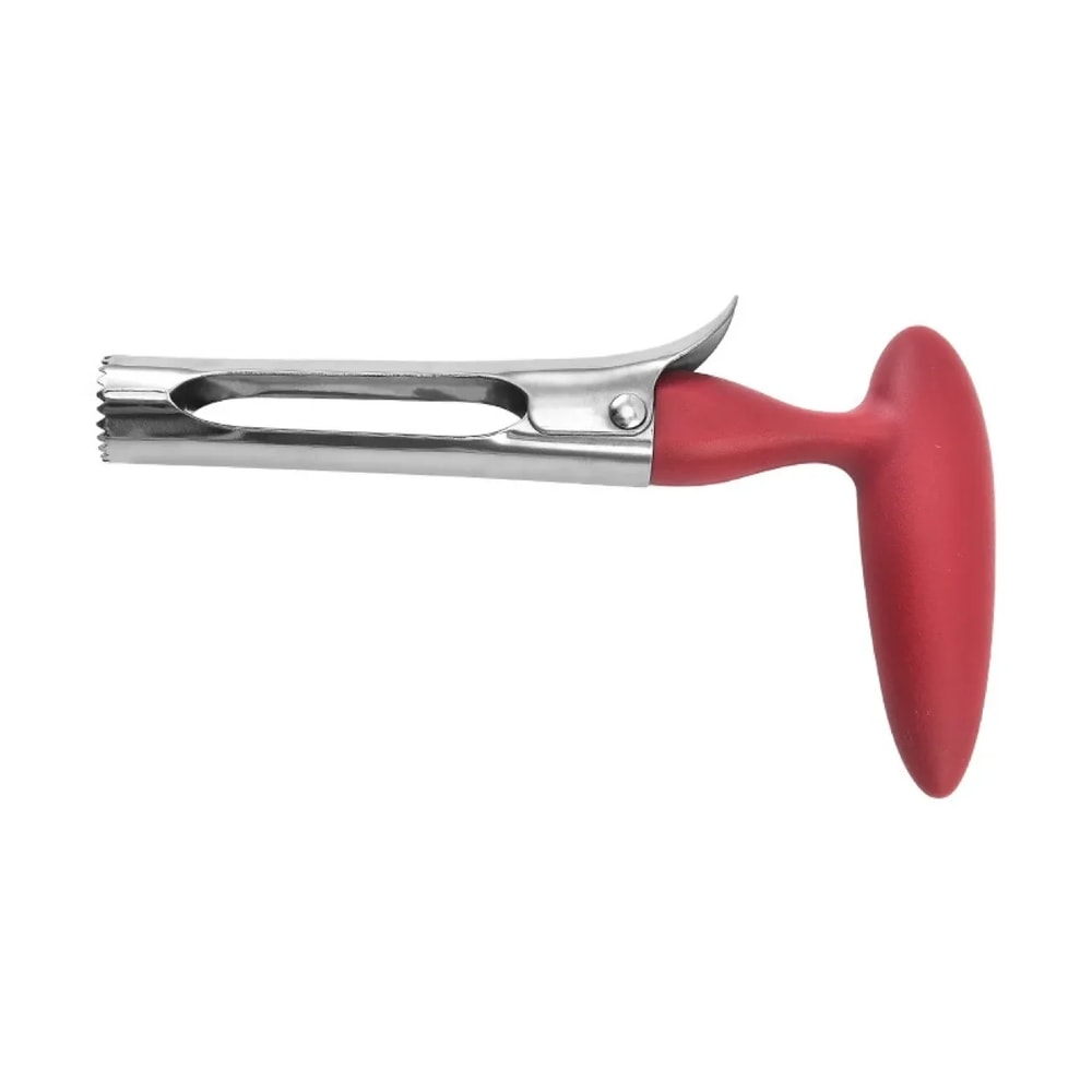 Stainless Steel Apple Corer & Fruit Slicer Easy Core Remover for Apples and Pears Kitchen Tool