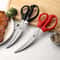 Stainless Steel BBQ Scissors Kitchen Shears For Meat Grill Vegetables 0
