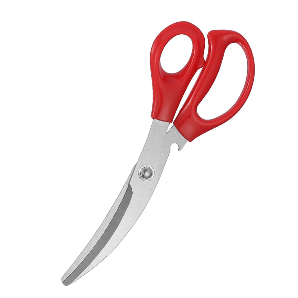 Stainless Steel BBQ Scissors Kitchen Shears For Meat Grill Vegetables 7