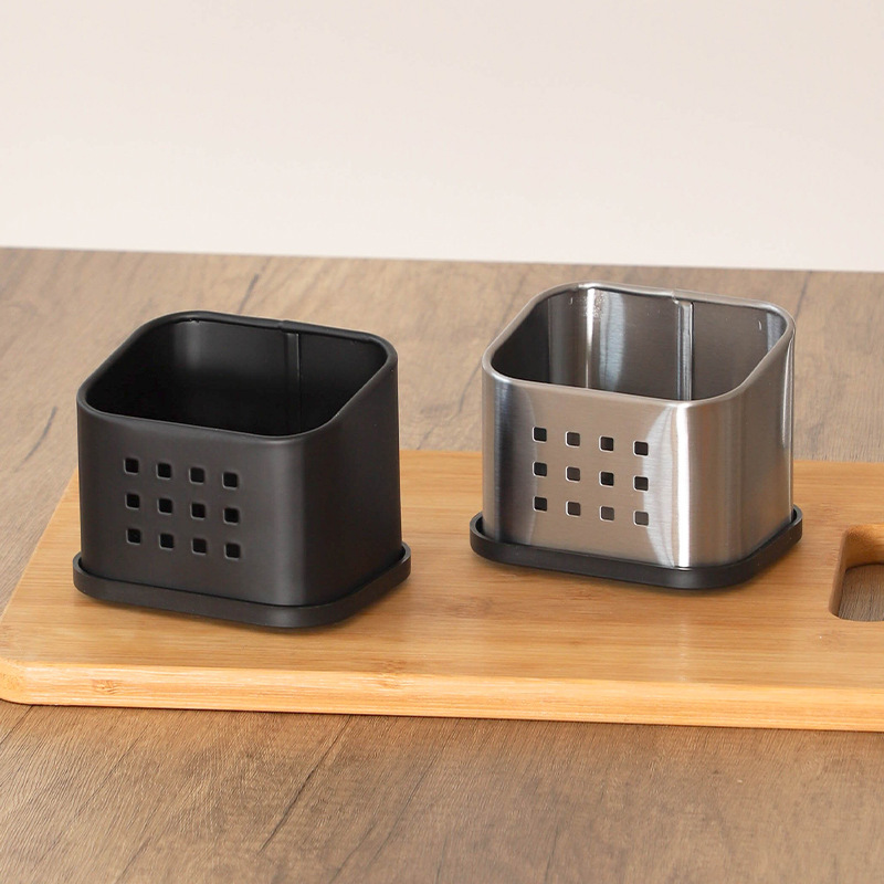 Metal Sink Sponge Holder Kitchen Sink Organizer Drainer Rack Space Saving Kitchen Storage Solution 1