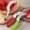 EasyGrip Watermelon Slicer And Stainless Steel Fruit Cutter 2